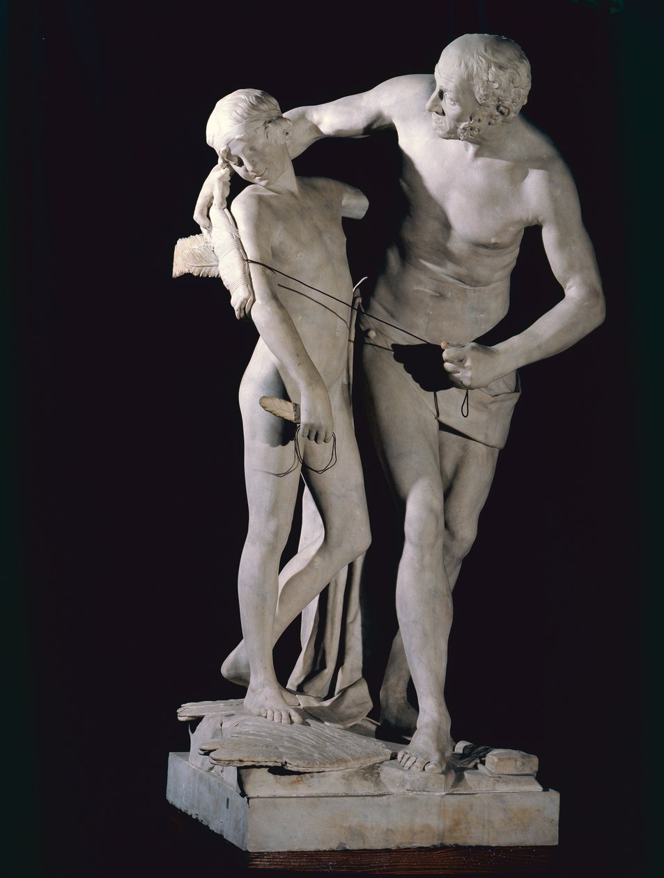 Dédalo e Ícaro de Antonio Canova