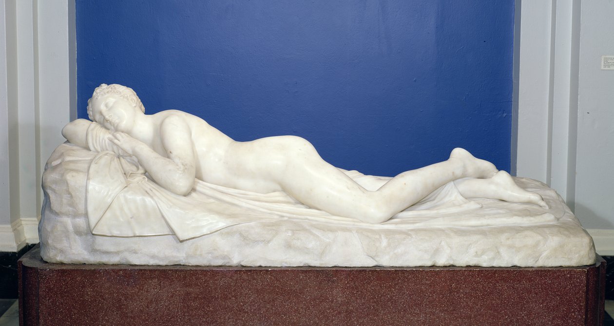 Ninfa durmiente, c.1820-24 de Antonio Canova