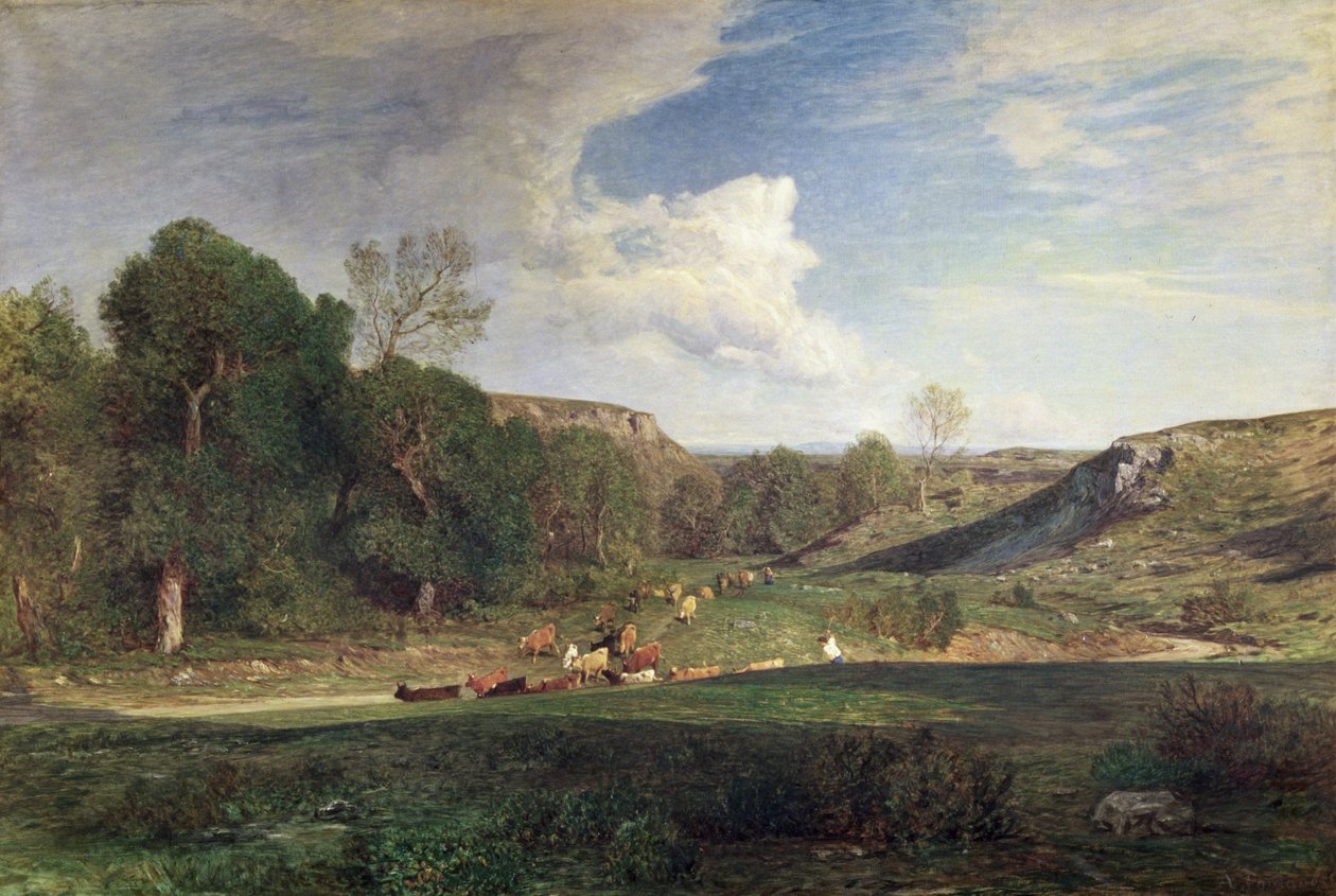 La nube de lluvia de Antonio Fontanesi