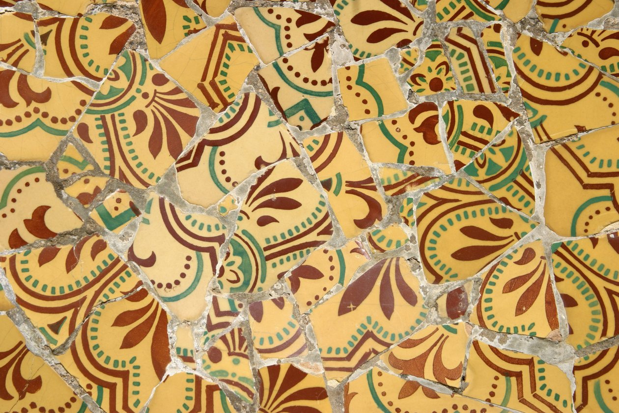 Azulejo Cerámico, 1900-14 de Antonio Gaudi
