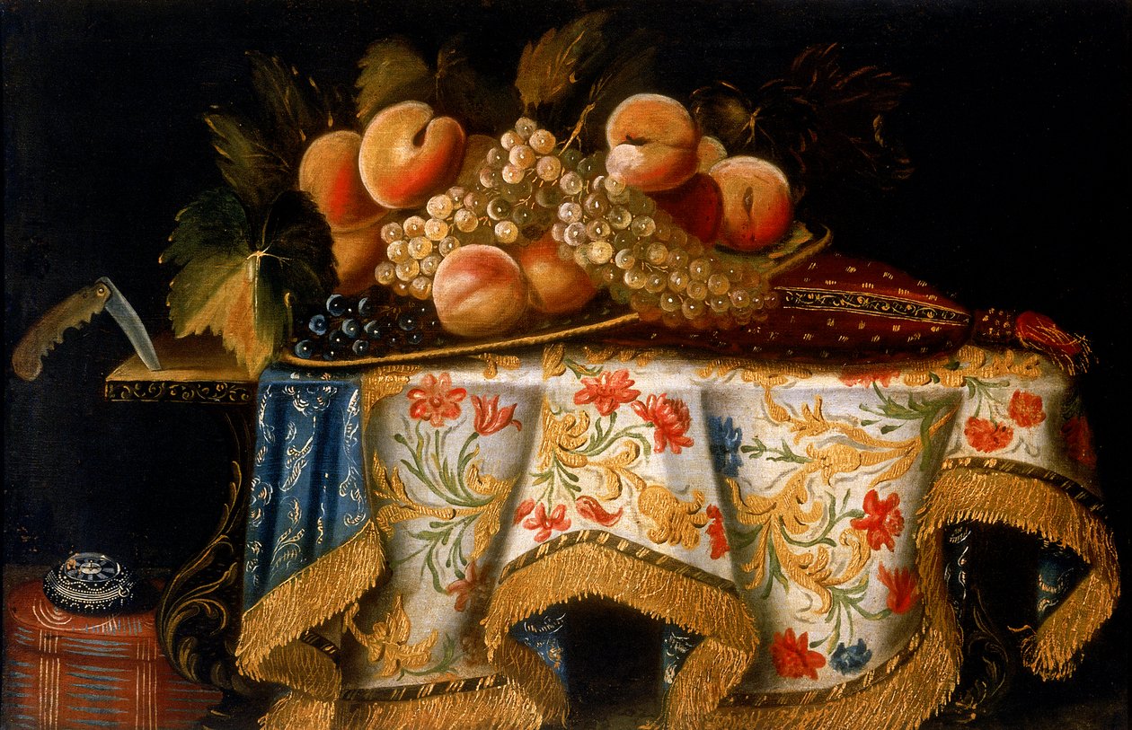 Naturaleza muerta, c.1750 de Antonio Gianlisi