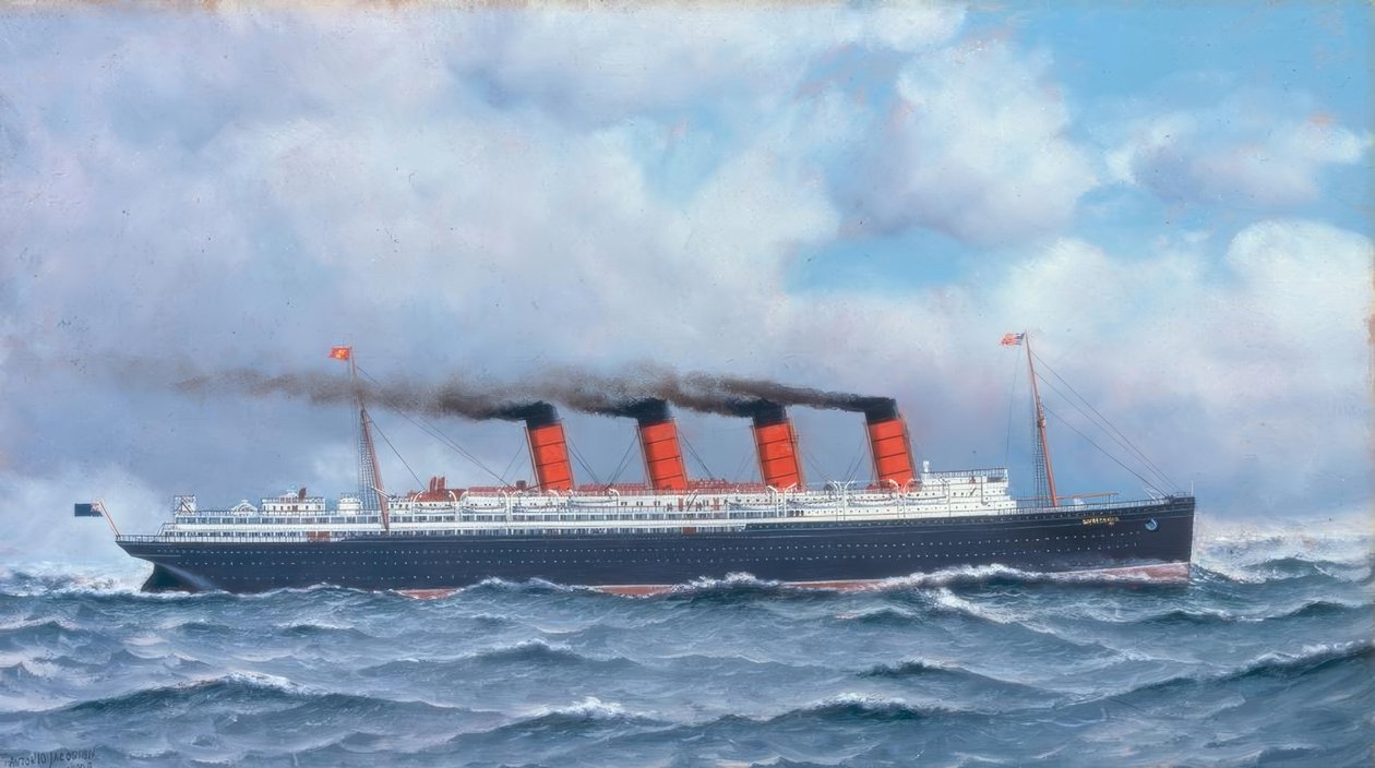 Lusitania de Antonio Jacobsen
