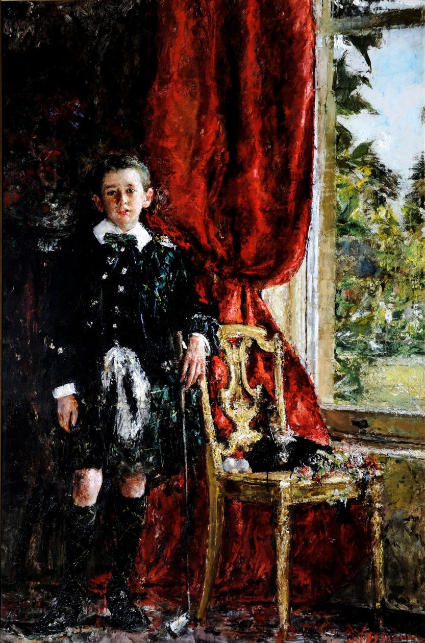 El joven golfista de Antonio Mancini