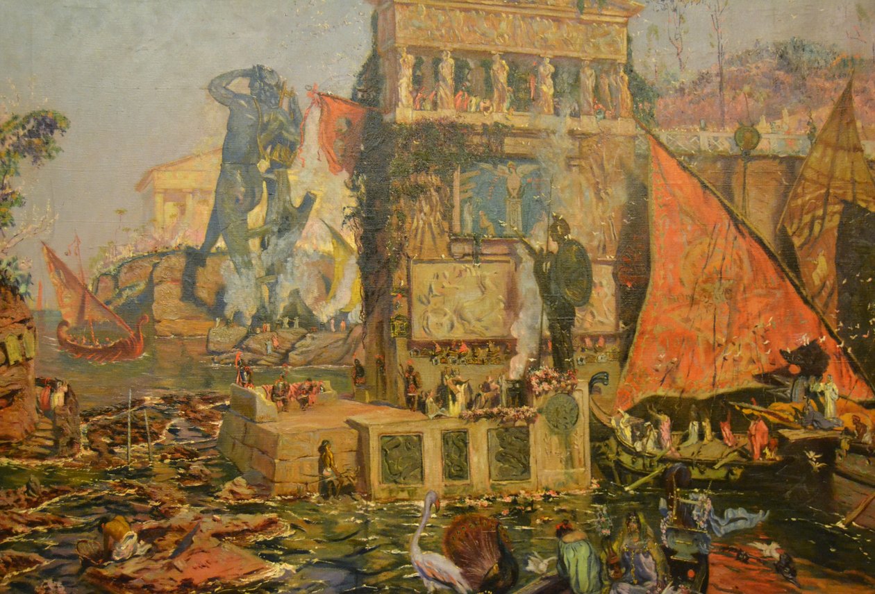 El coloso de Rodas de Antonio Munoz Degrain