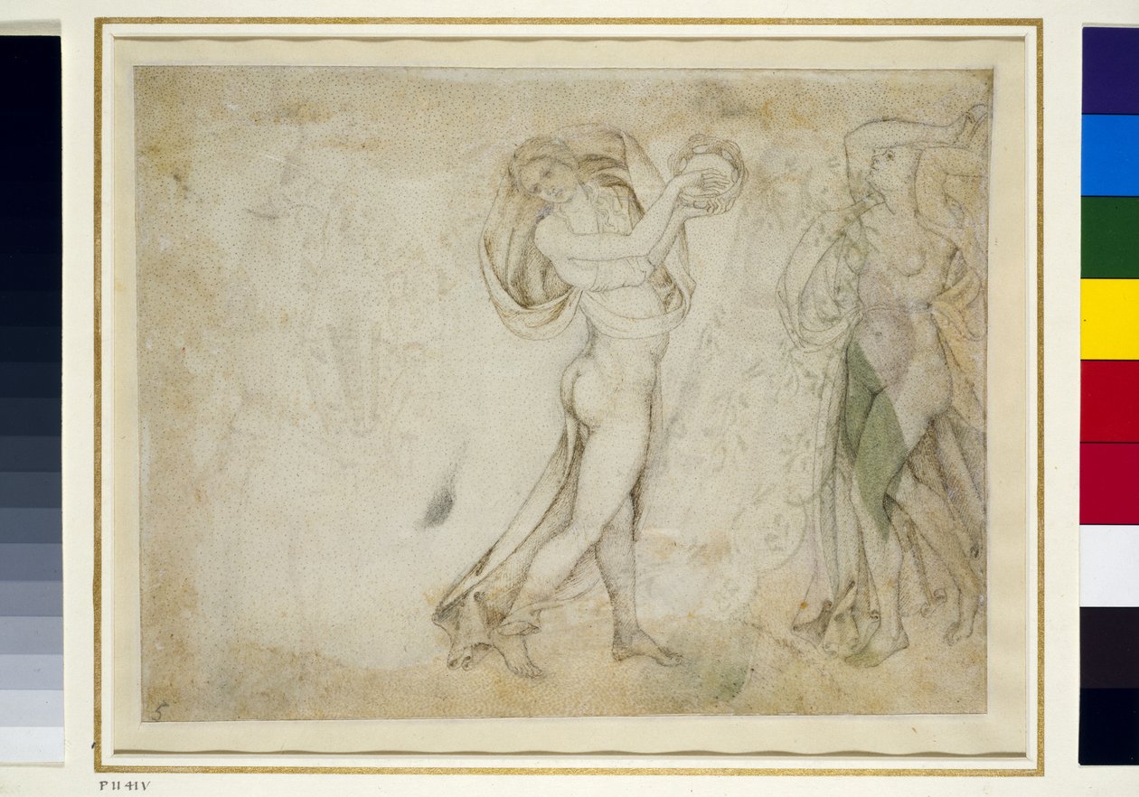 Verso: Dos bacantes de Antonio Pisanello