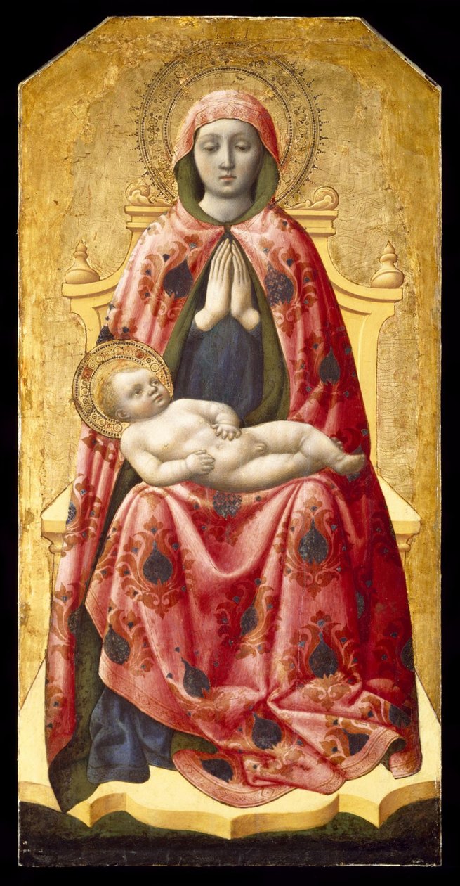 Virgen y Niño de Antonio Vivarini