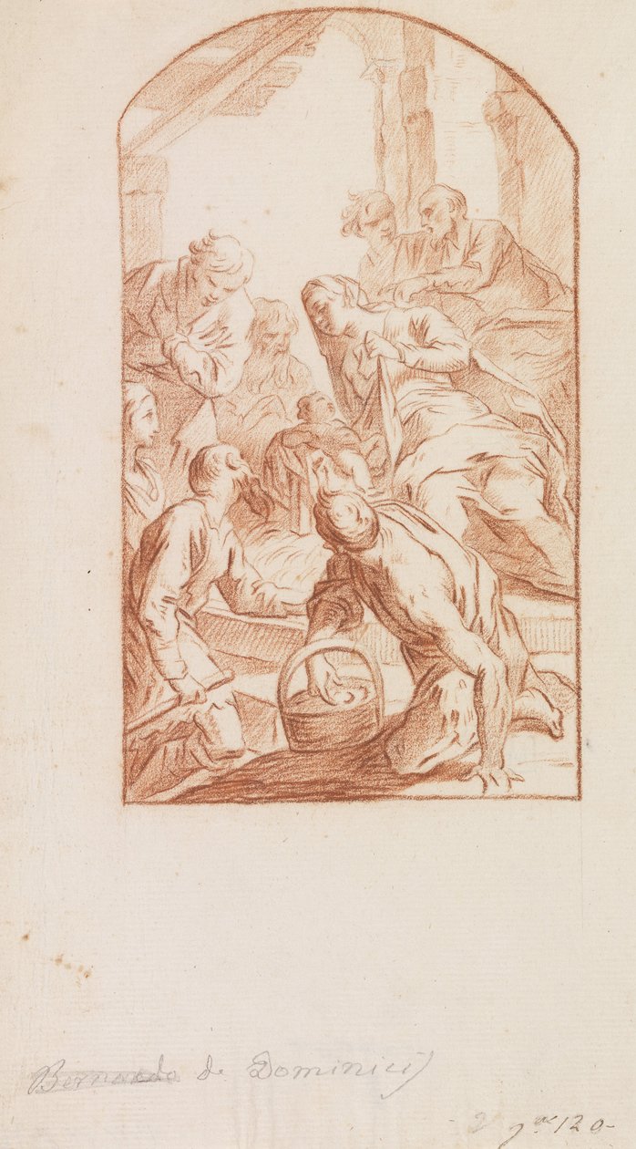 La adoración de los pastores de Antonio di Dominici