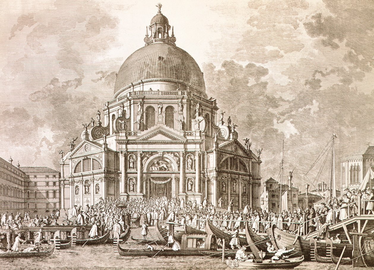 Fiestas ducales, el Dux y la Signoria de Venecia en la fiesta anual de Nuestra Señora de la Salud de Antonio (after) Canaletto