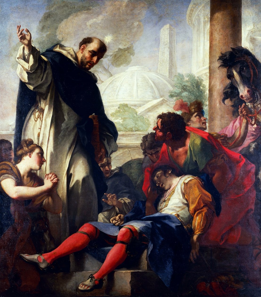 Italiano: Milagro de Santo Domingo Milagro de Santo Domingo de Antonio Balestra