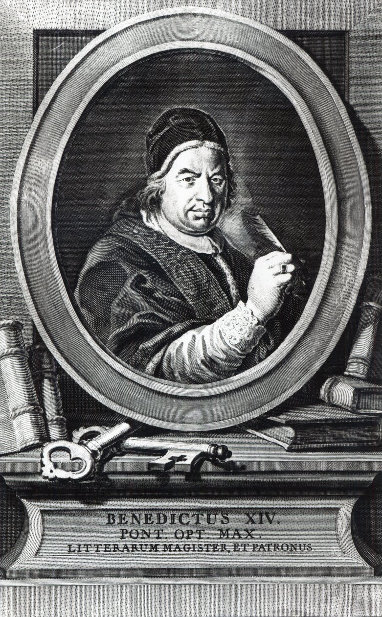 Papa Benedicto XIV de Antonio Baratti
