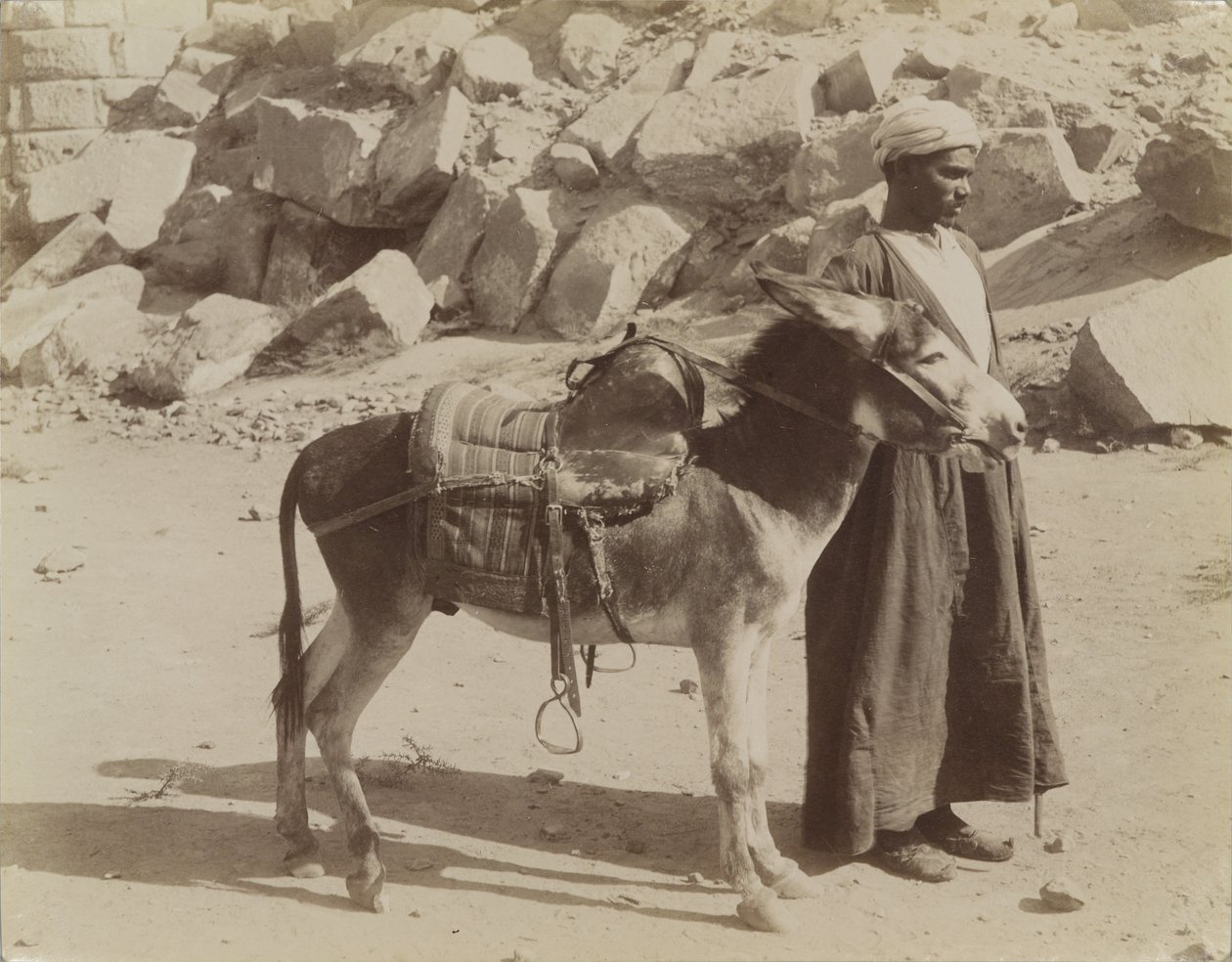 Bourier y Bouriquer, Egipto de Antonio Beato