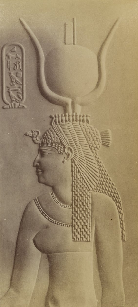 Cleopatra, Templo en Dendera de Antonio Beato