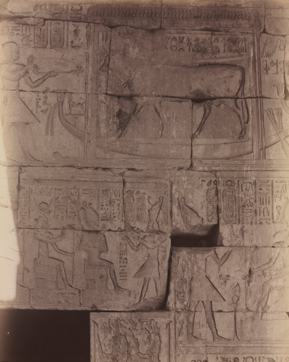 Deir el-Medineh, Sacred Barge de Antonio Beato
