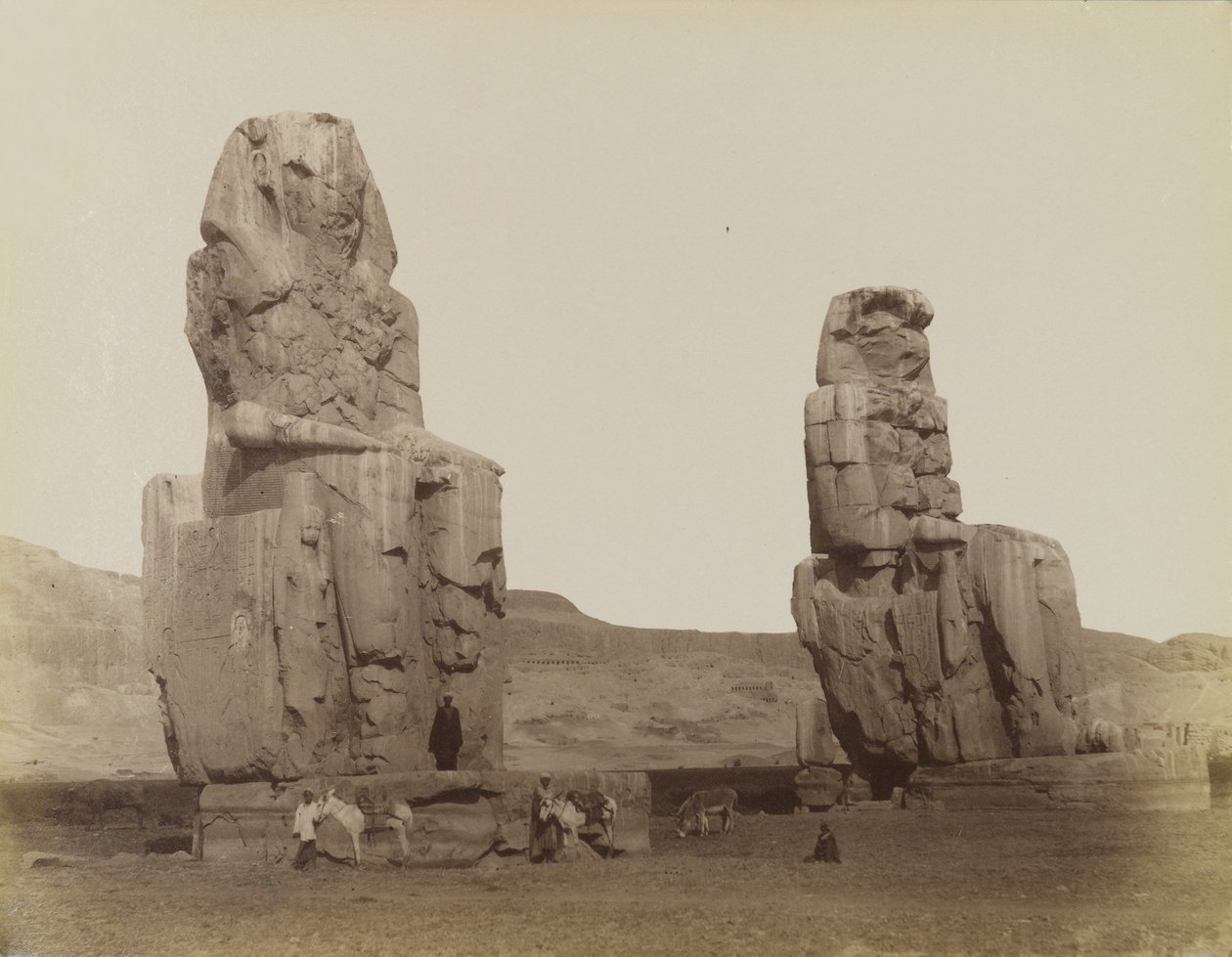 Los colosos de Memnón de Antonio Beato