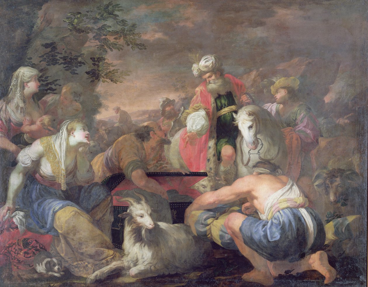 Labán buscando sus ídolos de Antonio Bellucci