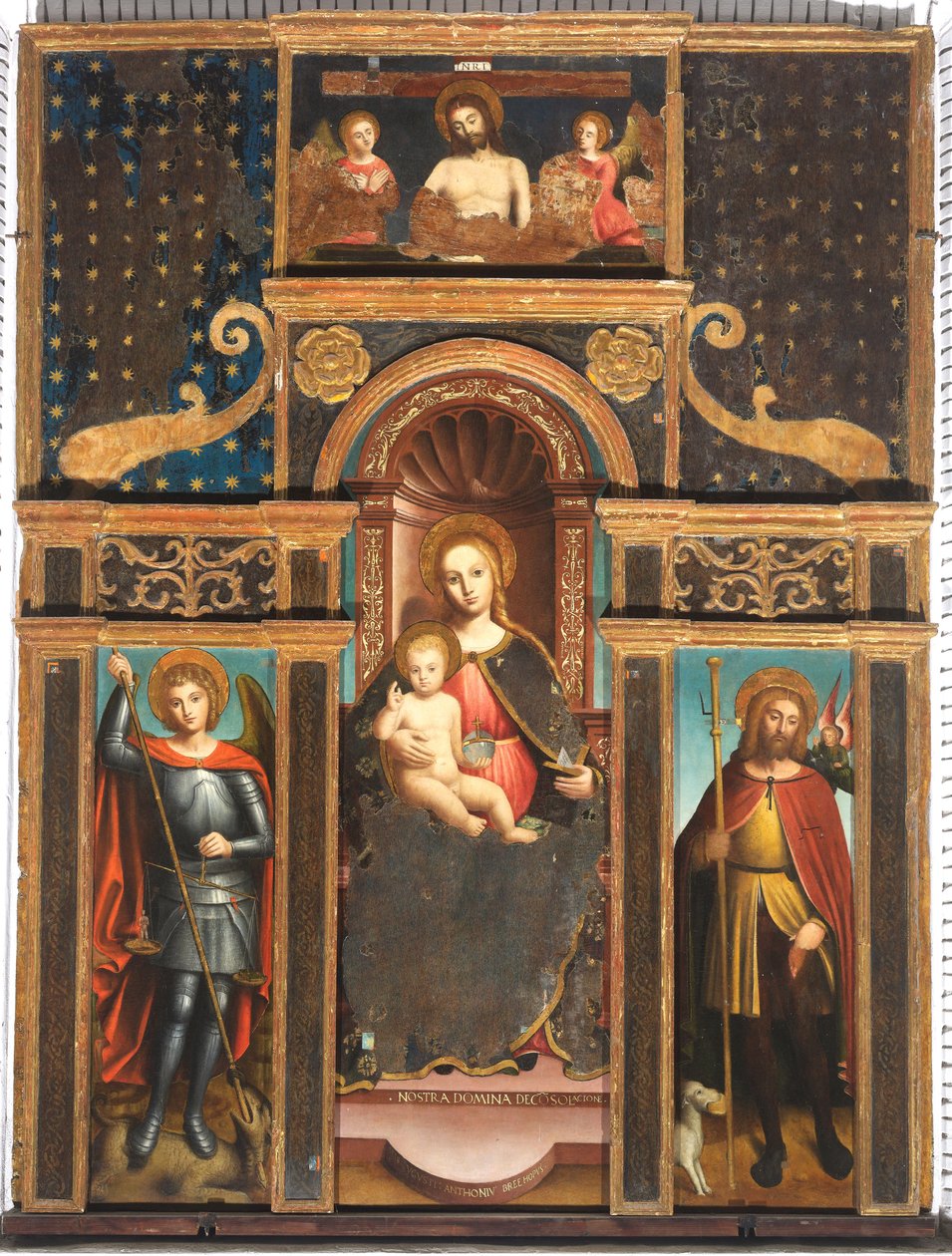 Políptico de Nuestra Señora de la Consolación de Antonio Brea