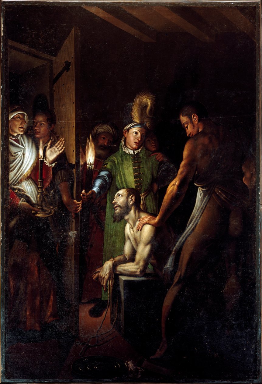 La decapitación de San Juan Bautista de Antonio Campi