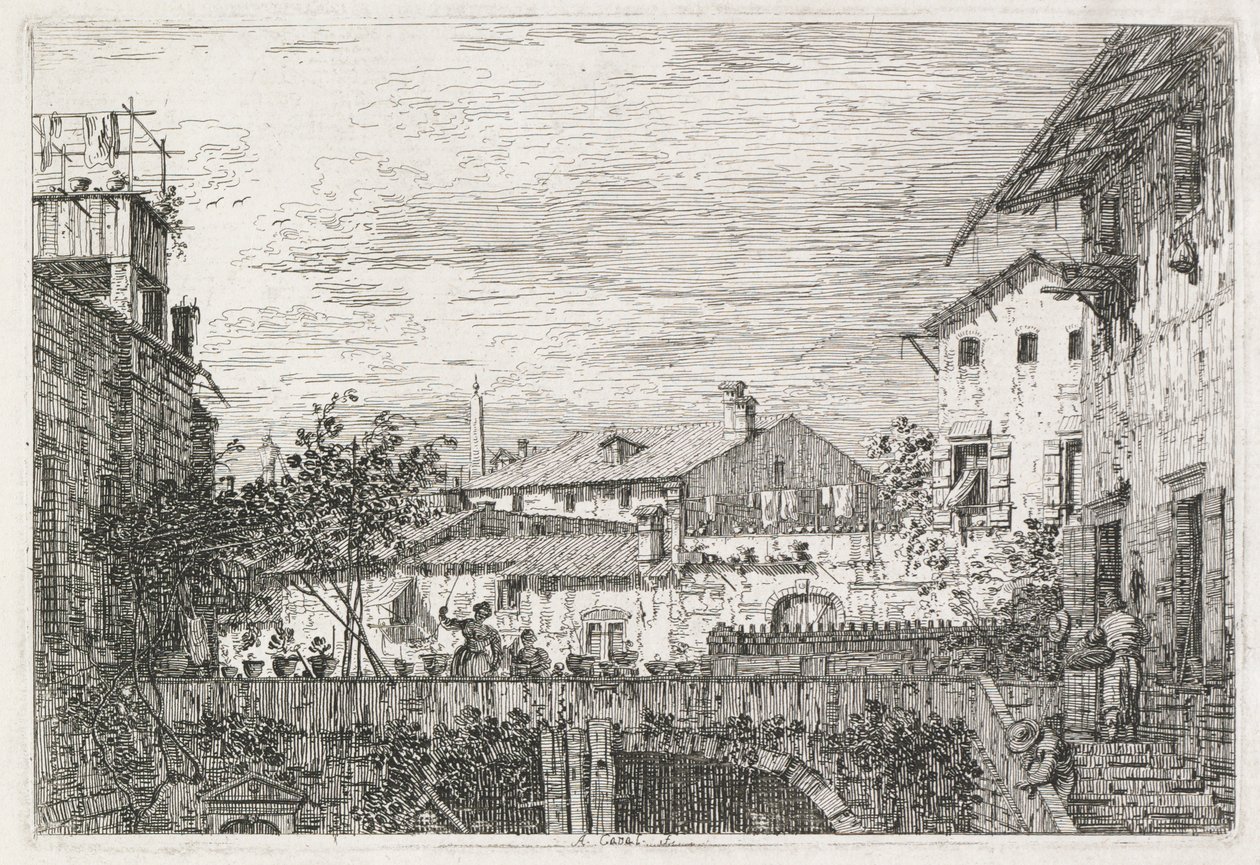 Vistas: La terraza de Antonio Canaletto