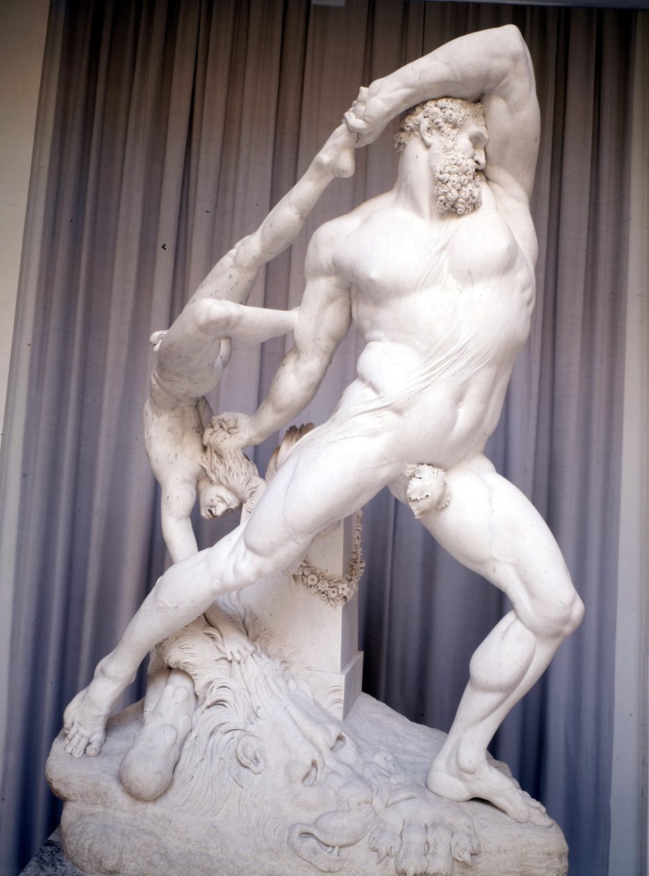 Hércules y Licas de Antonio Canova