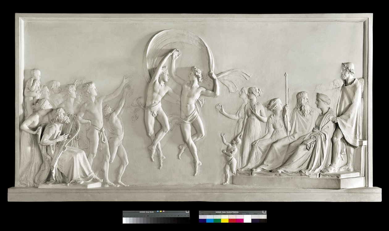 Hijos de Alcínoo bailando de Antonio Canova
