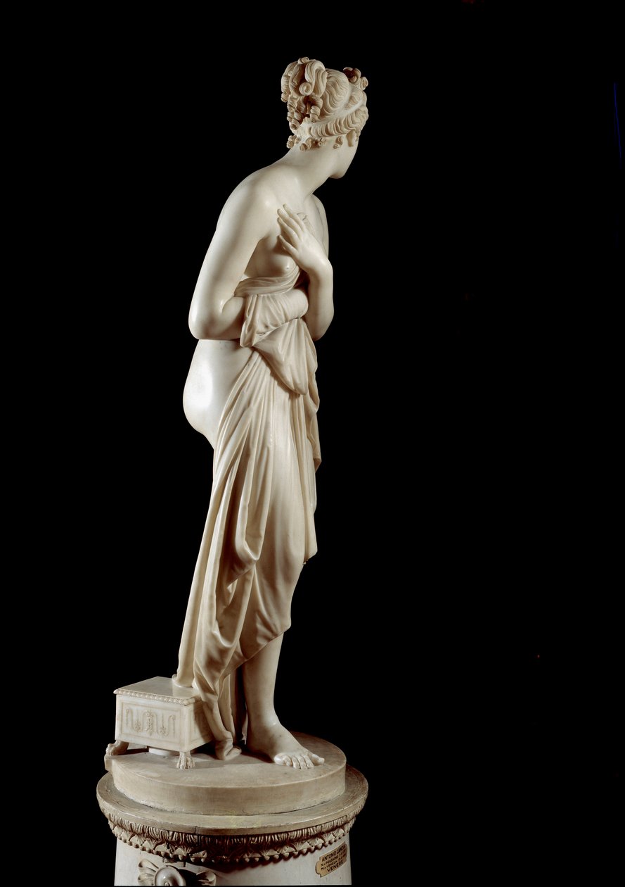 Venere Italica. Escultura de mármol de Antonio Canova