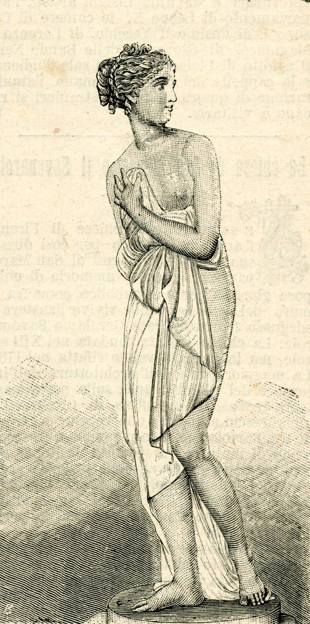 Venus Italica, por Antonio Canova (1757-1822), Galleria Palatina, Florencia, Toscana, Italia de Antonio Canova