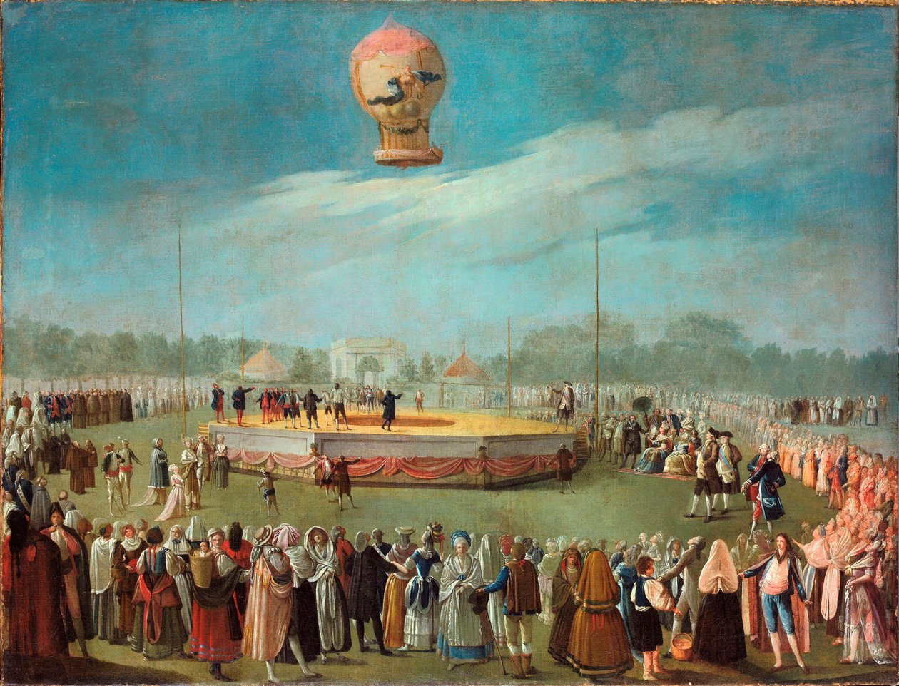 , óleo sobre tela de Antonio Carnicero