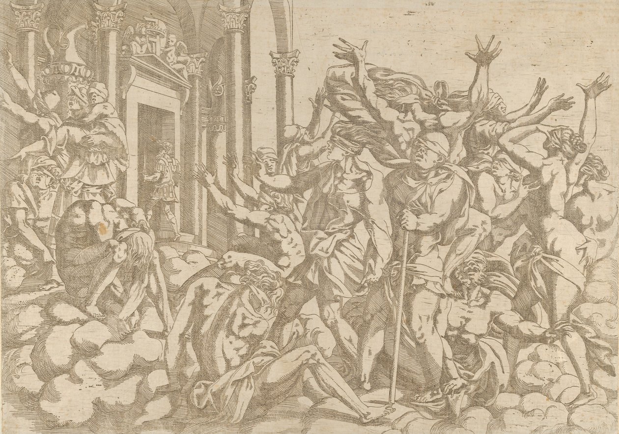 Ignorancia derrotada, 1540-45 de Antonio Fantuzzi