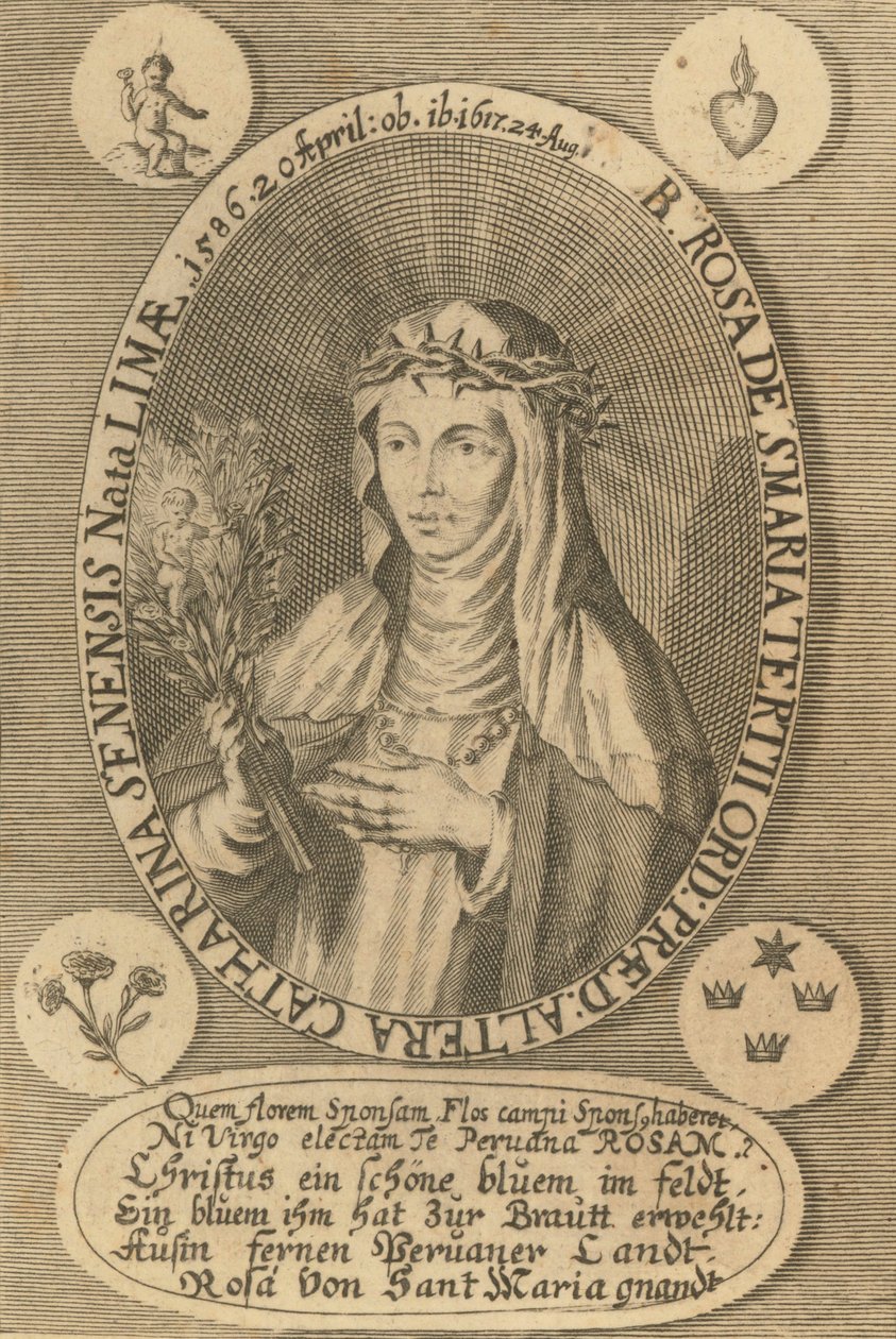 Santa Rosa de Lima de Antonio González de Acuña