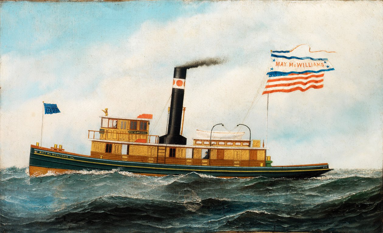 El remolcador oceánico "May McWilliams" de Antonio Jacobsen