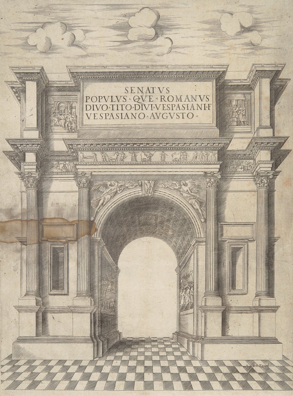 Espéculo Romano Magnífico de Antonio Lafreri