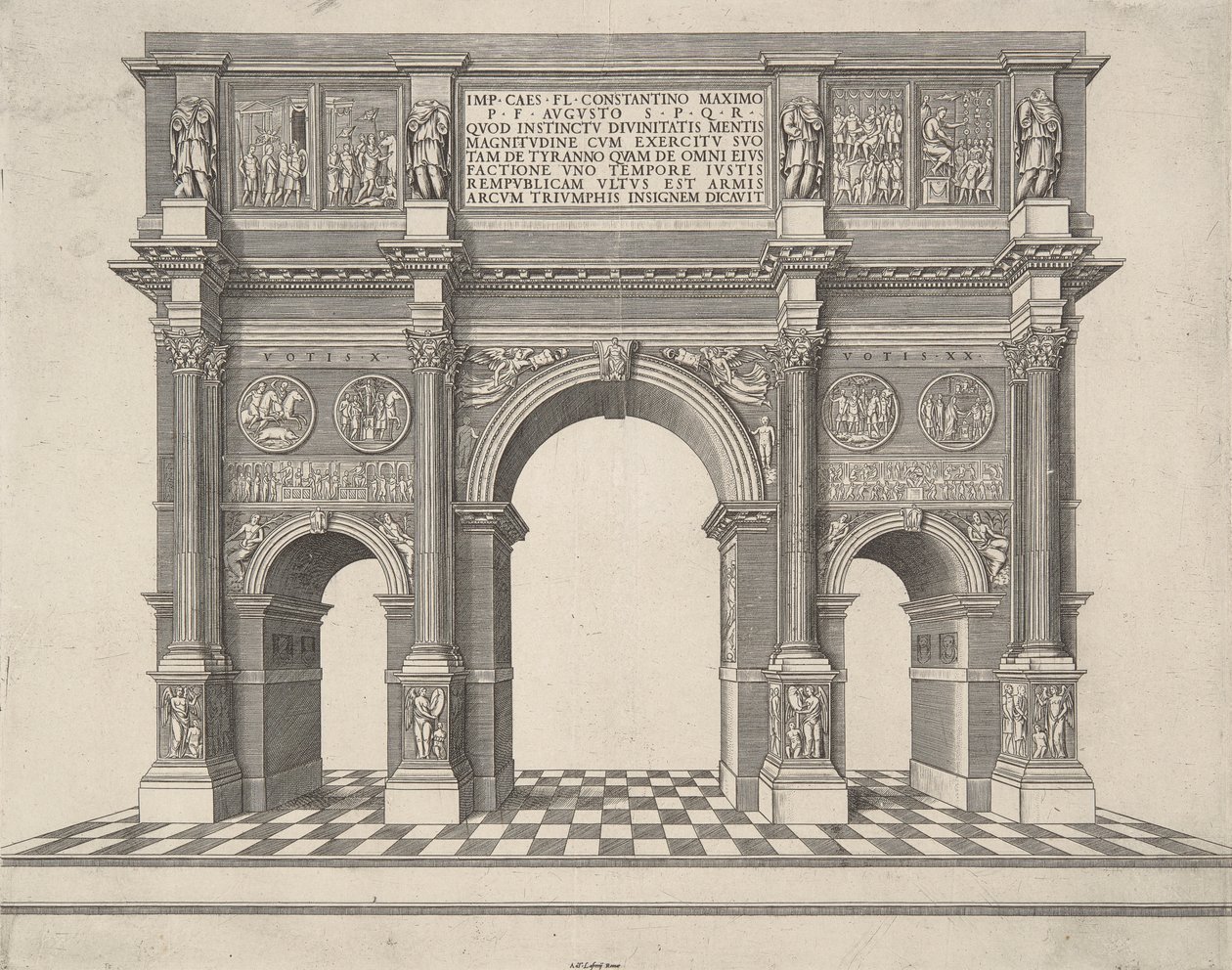 Espéculo Romano Magnífico de Antonio Lafreri