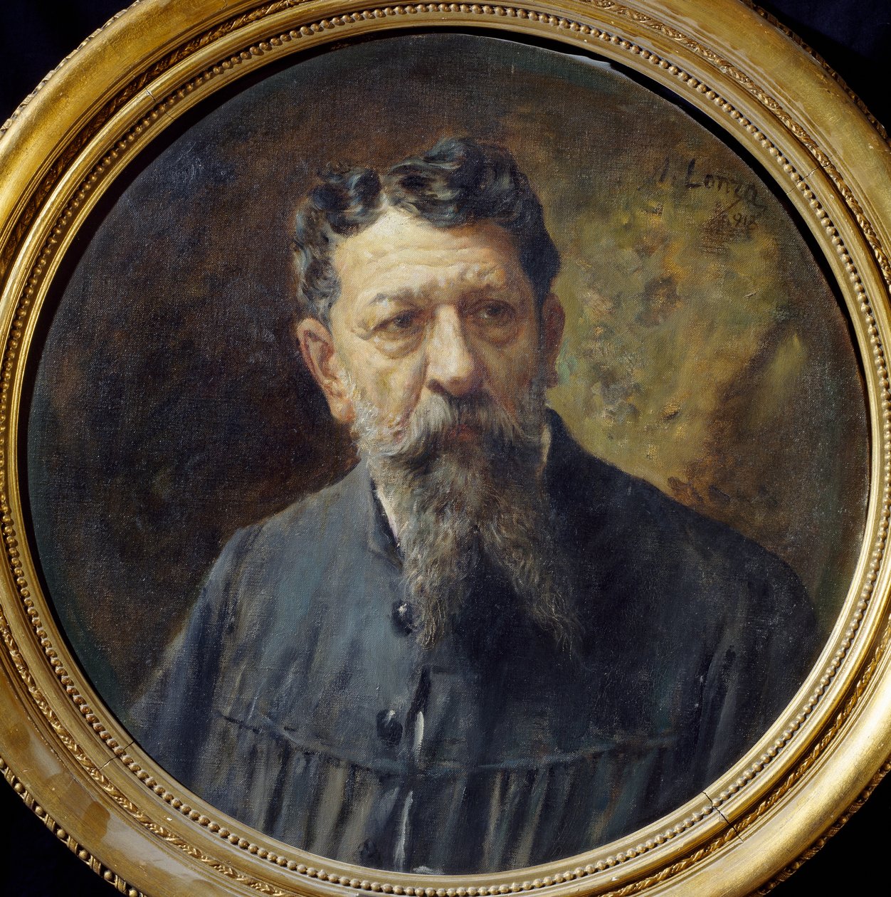 Retrato del pintor Scomparini, de Antonio Lonza (1846-1918) de Antonio Lonza