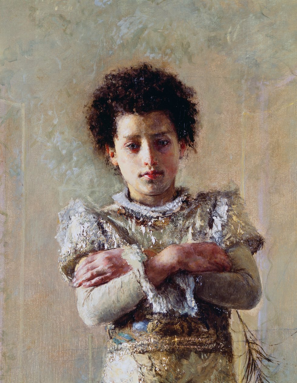 Acróbata (detalle) de Antonio Mancini
