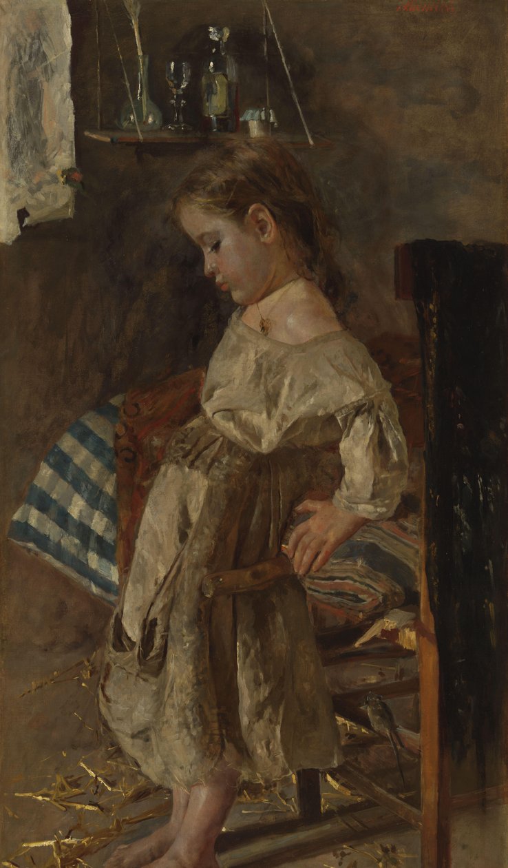 El pobre niño de Antonio Mancini