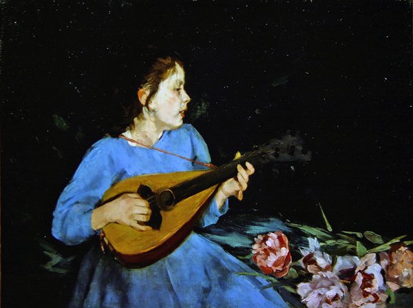 El jugador de mandolina de Antonio Mancini