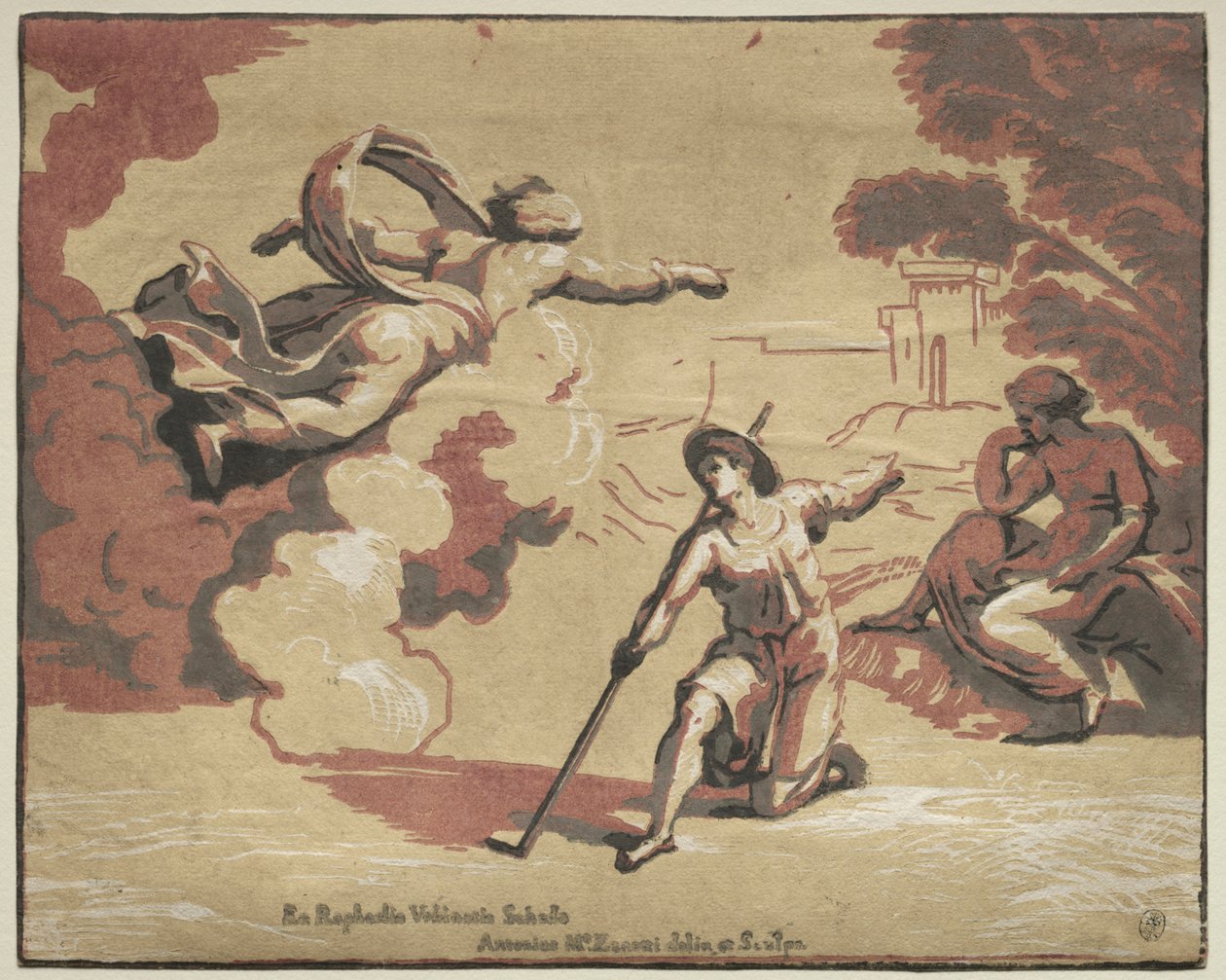 God Appearing to Isaac de Antonio Maria I Zanetti