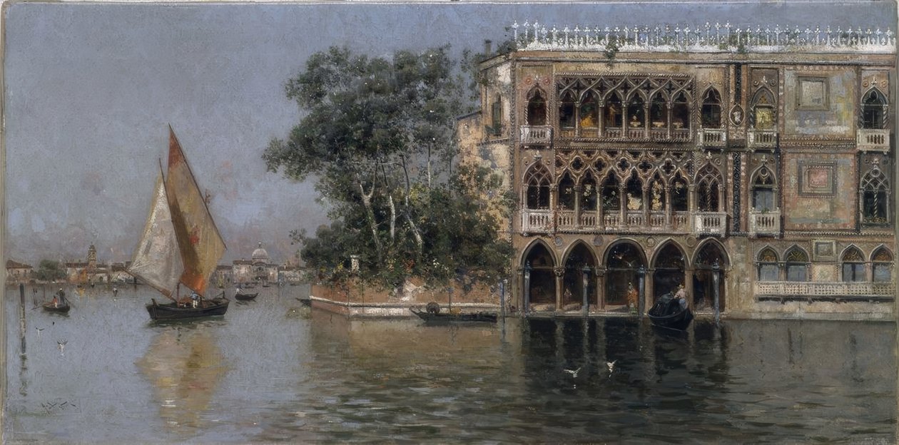 Vista de Venecia de Antonio Maria de Reyna Manescau