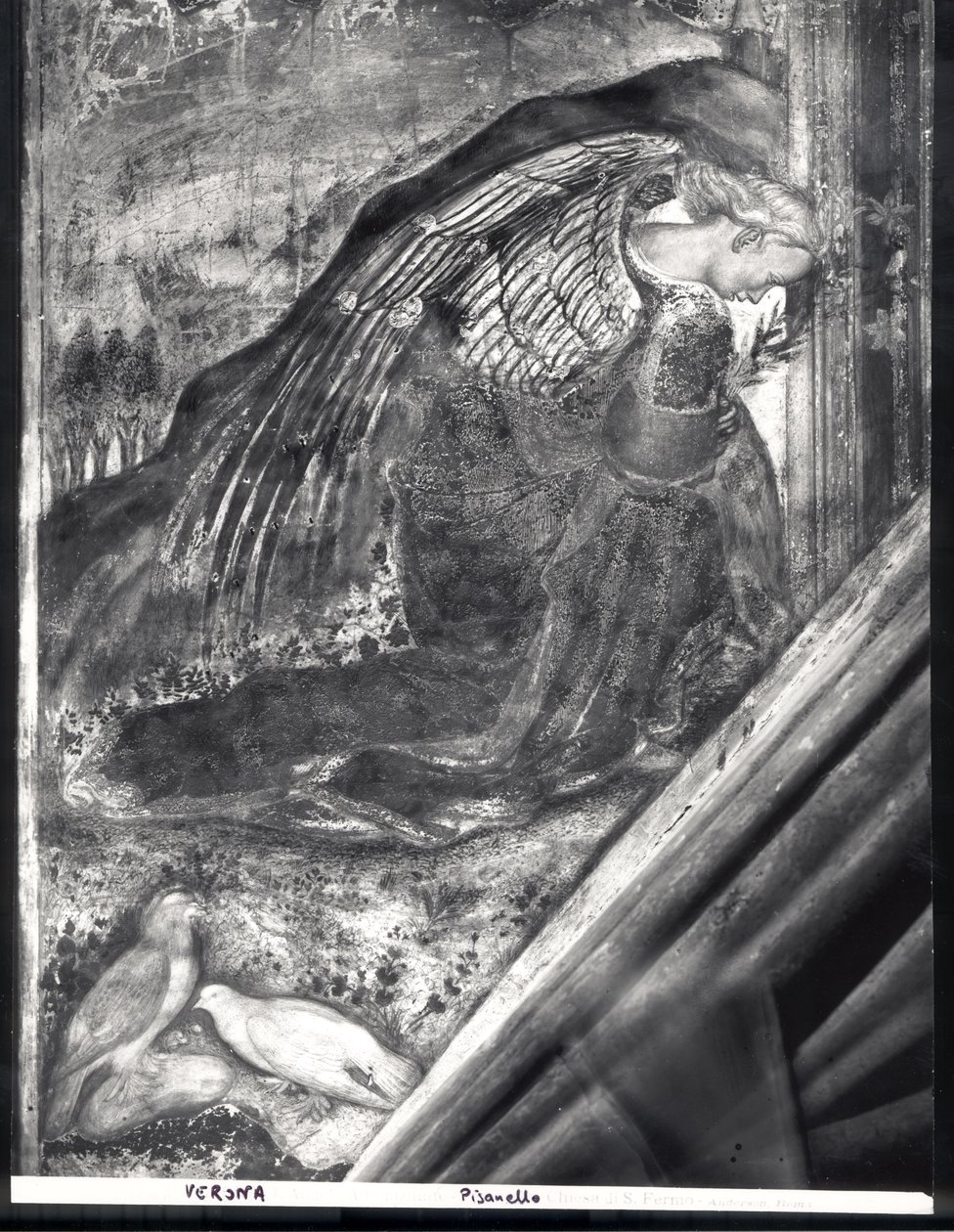 Arcángel Gabriel (detalle) de Antonio Pisanello