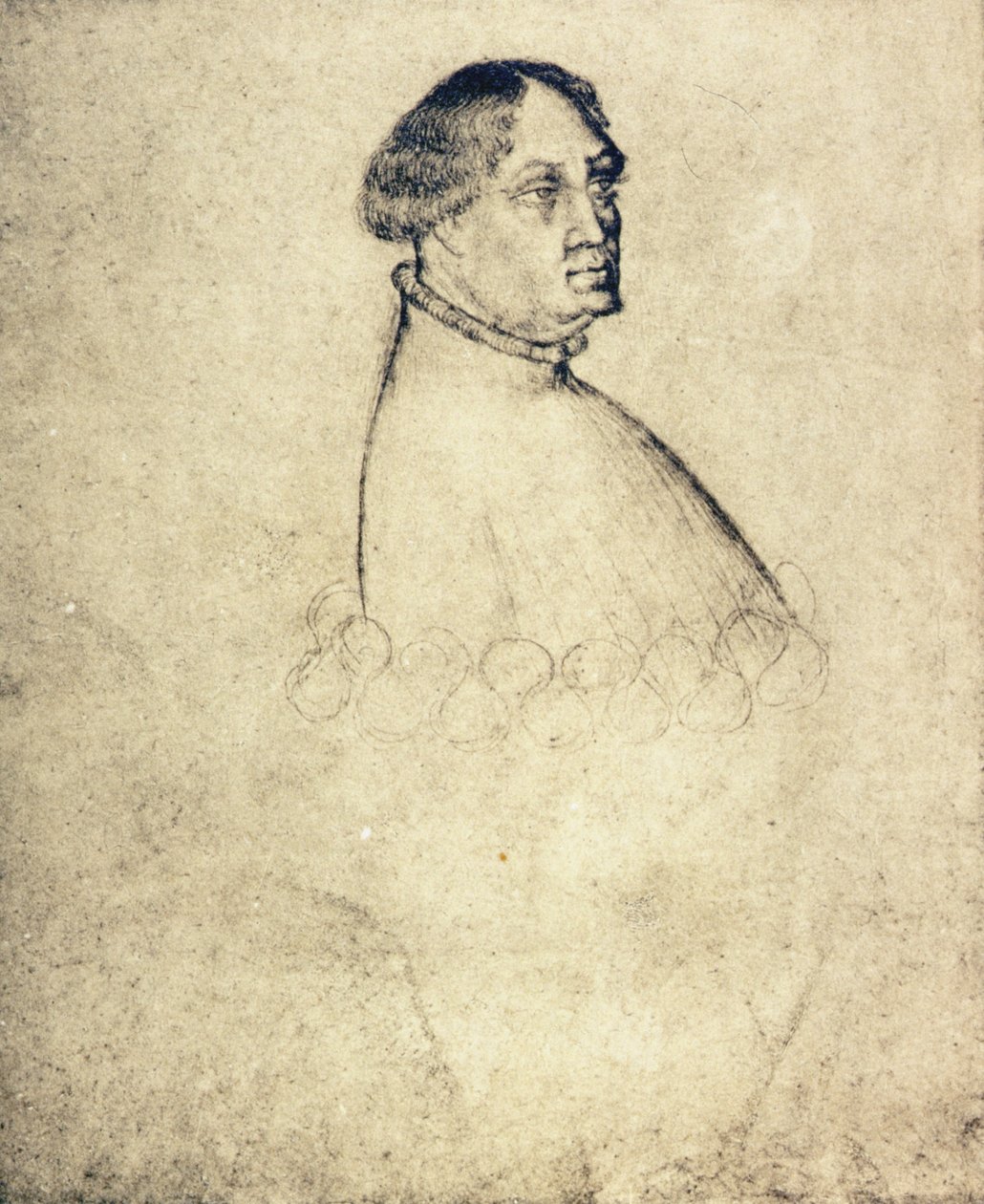 Retrato de Giangaleazzo Visconti (1351-1402) de Antonio Pisanello