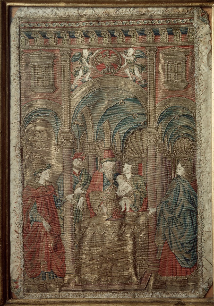 Circuncisión de San Juan Bautista de Antonio Pollaiuolo