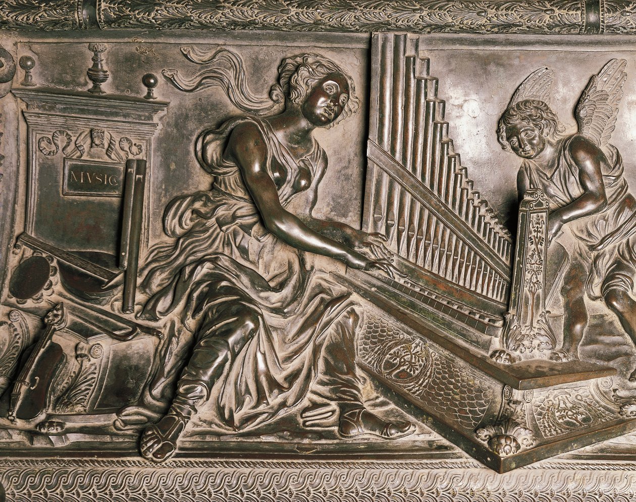 Música (detalle) de Antonio Pollaiuolo