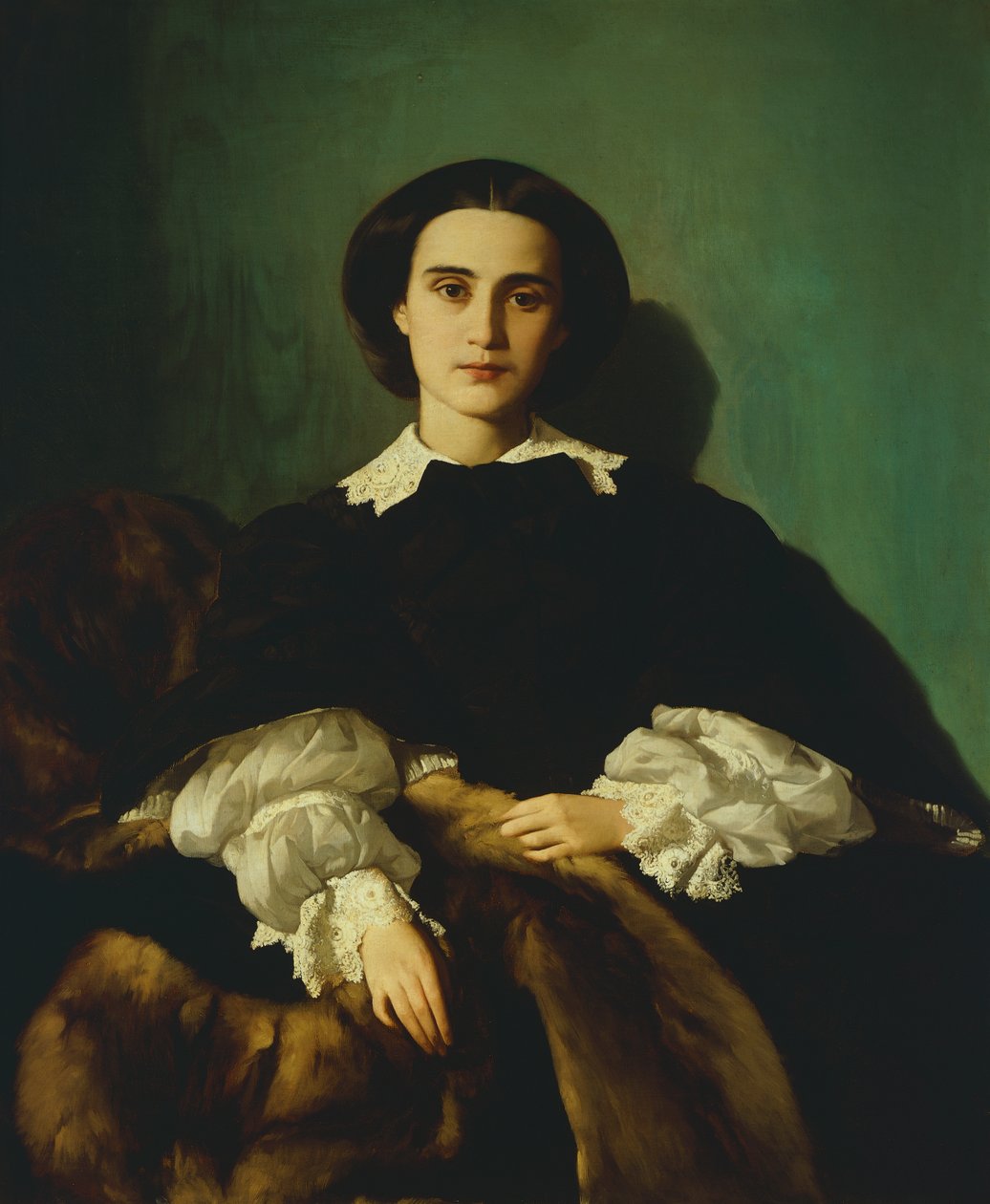 Retrato de la noble Morrocchi de Antonio Puccinelli