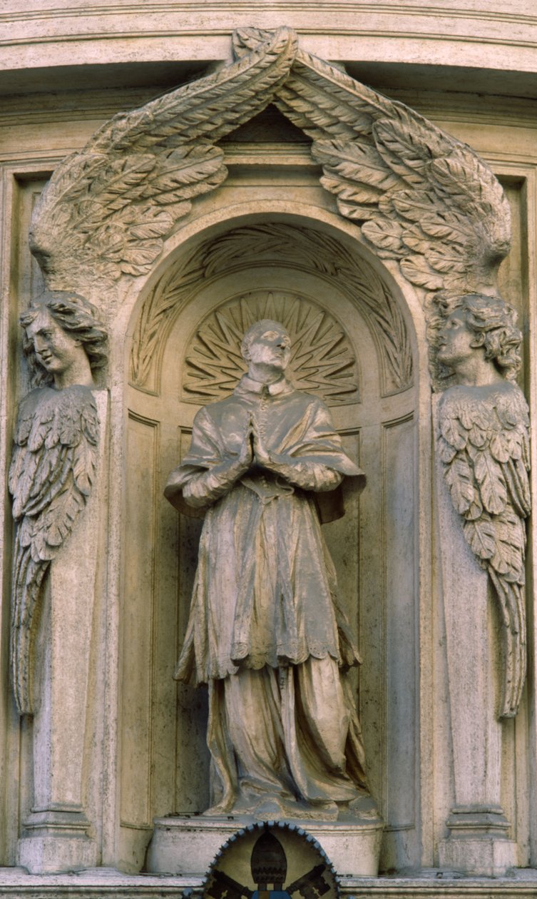 San Carlos Borromeo en oración de Antonio Raggi