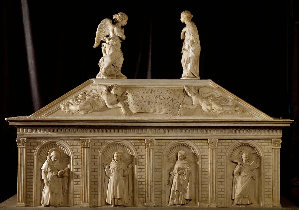 Monumento funerario del Beato Marcolino Amanni de Antonio Rossellino