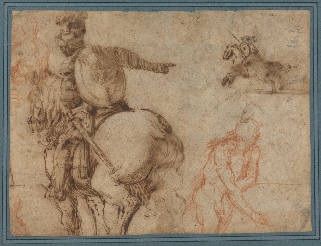 Ein Soldat zu Pferd und andere Studien de Antonio Tempesta