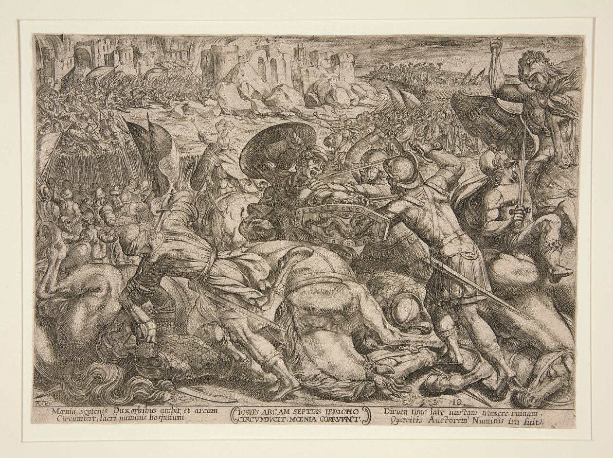 Batalla de Jericó de Antonio Tempesta