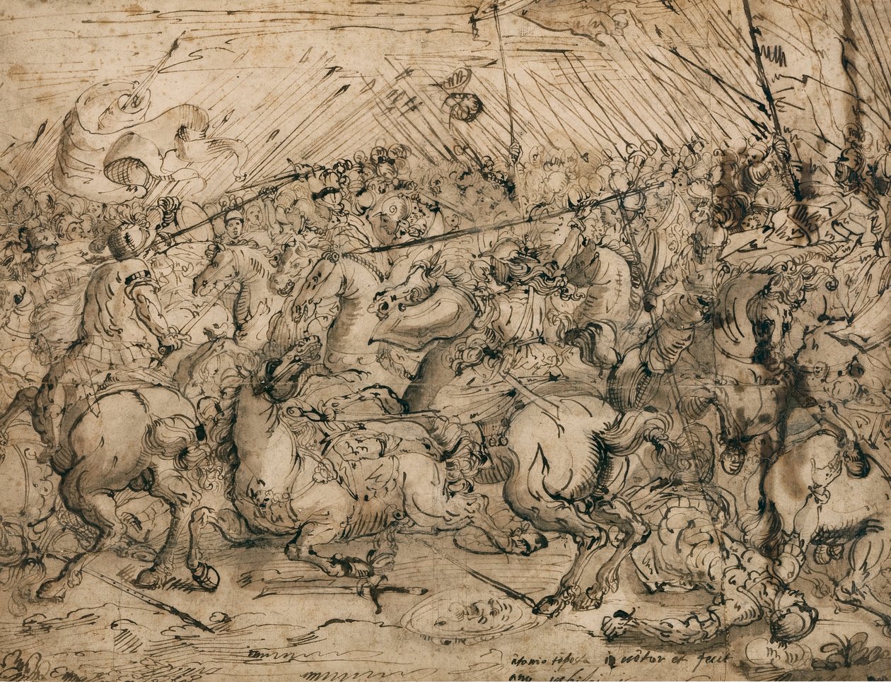 Escena de batalla de Antonio Tempesta