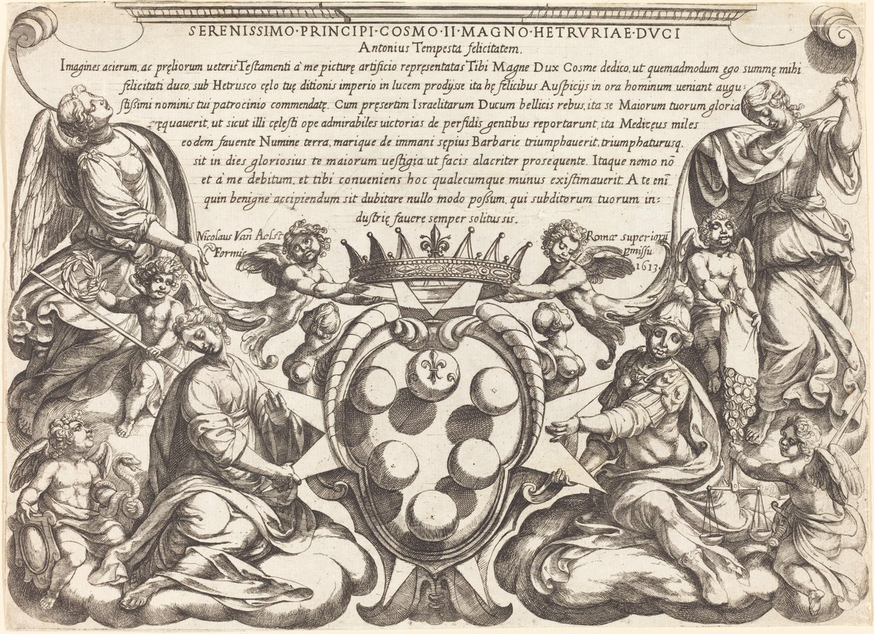 Frontispicio de Antonio Tempesta