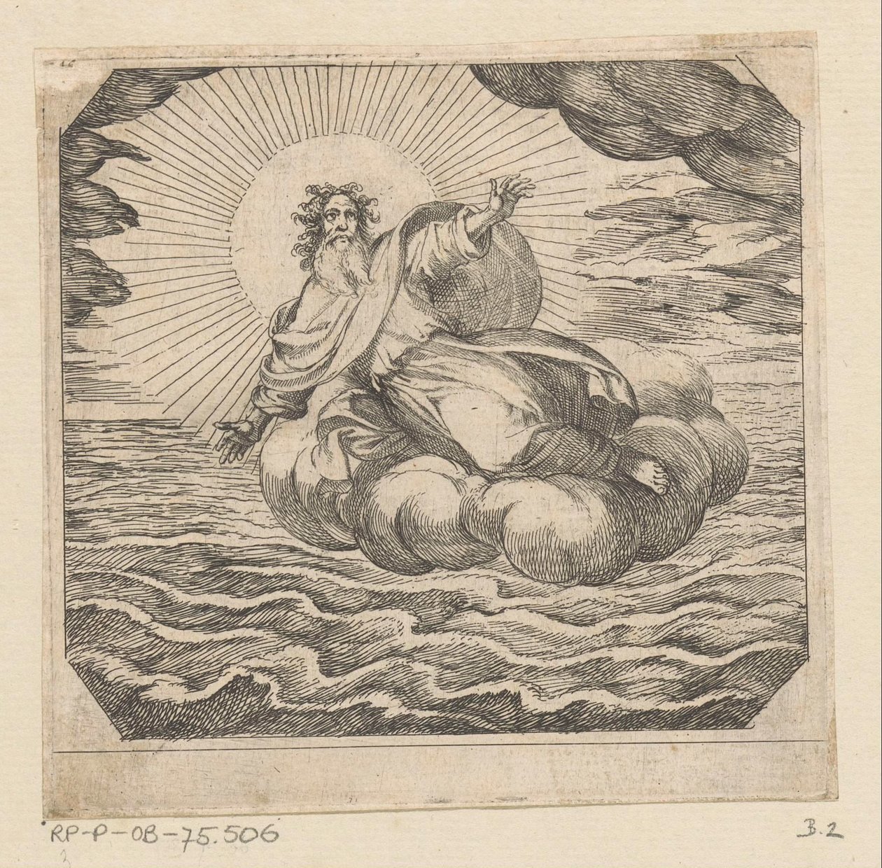 Dios crea el cielo y la tierra Creación (título de la serie) de Antonio Tempesta